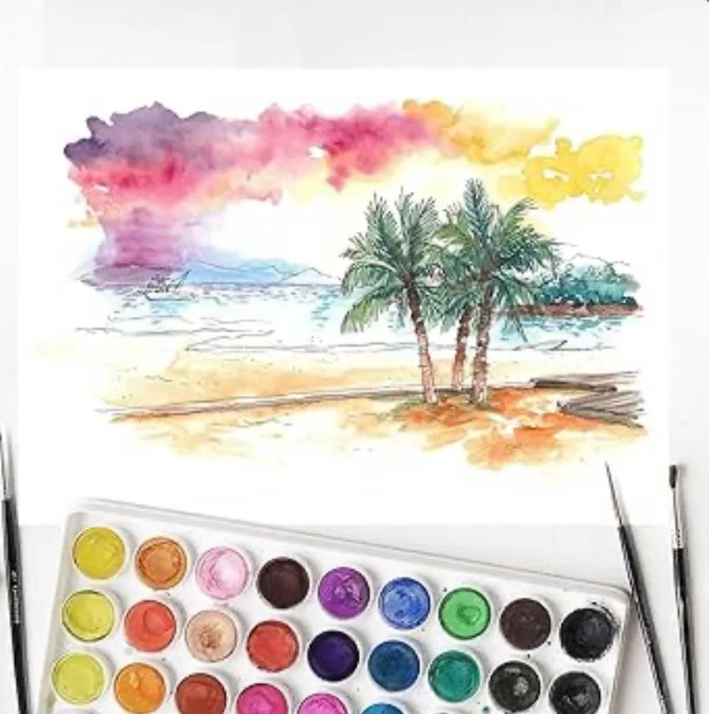 صورة: الألوان المائية