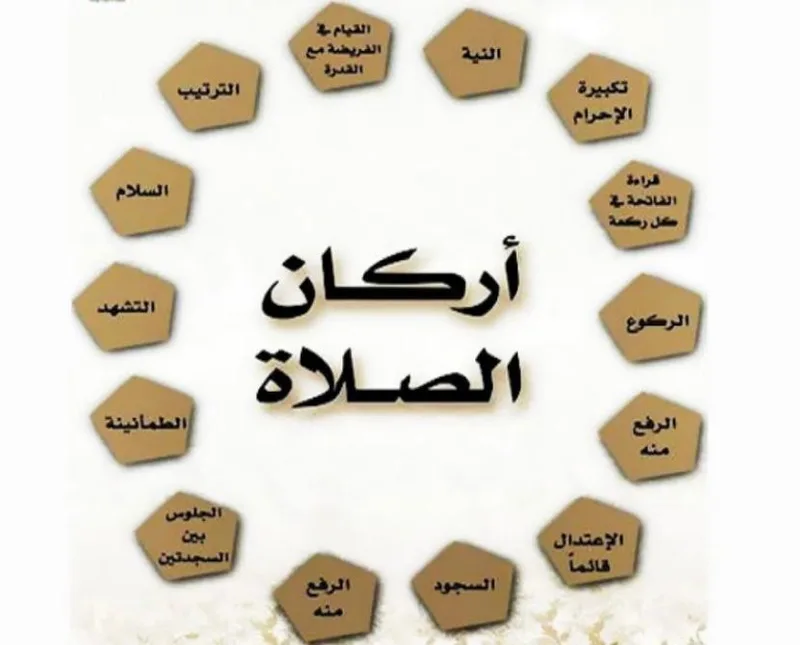 صورة: أركان الصلاة
